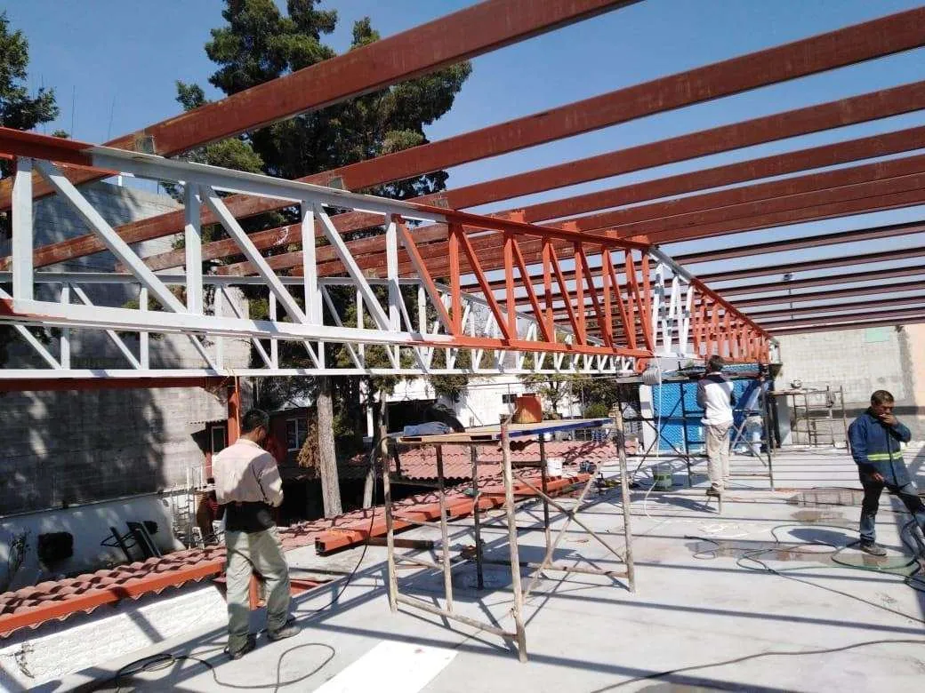 Bodega de estructura metálica en Tlalpan